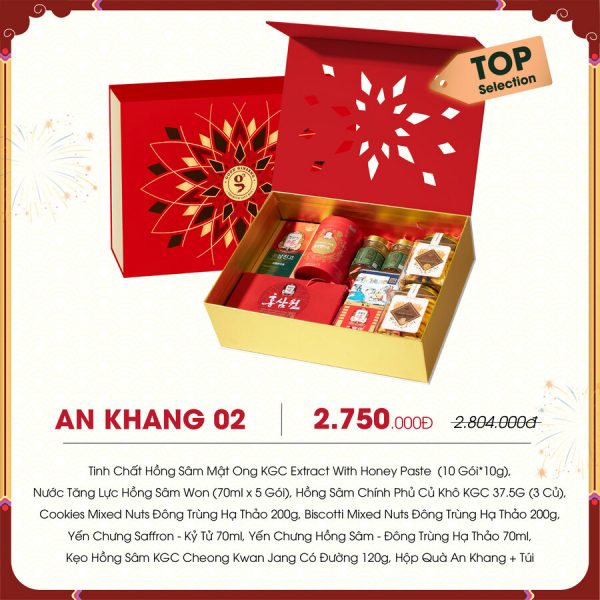 Hộp quà tết AN KHANG 02