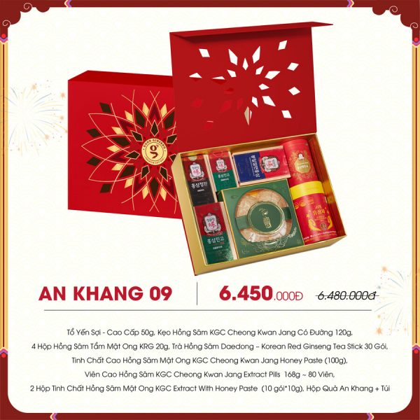 Hộp quà tết AN KHANG 09