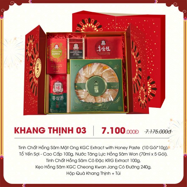 Hộp quà tết KHANG THỊNH 03