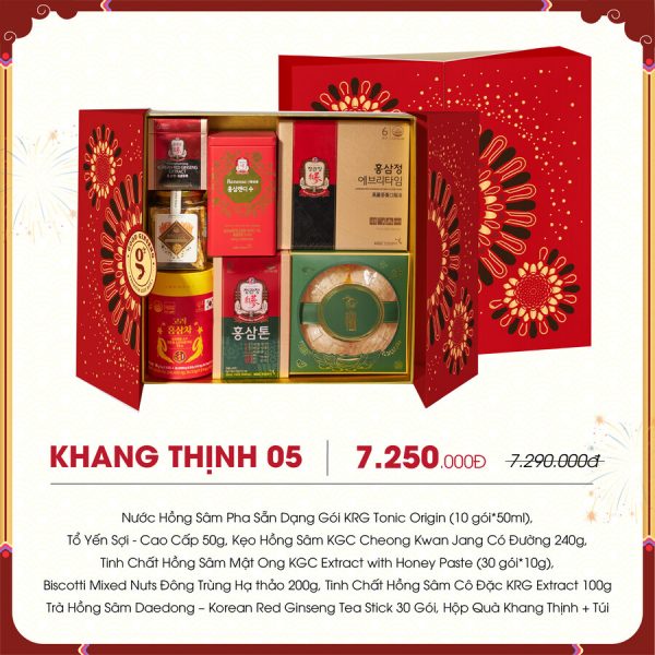 Hộp quà tết KHANG THỊNH 05
