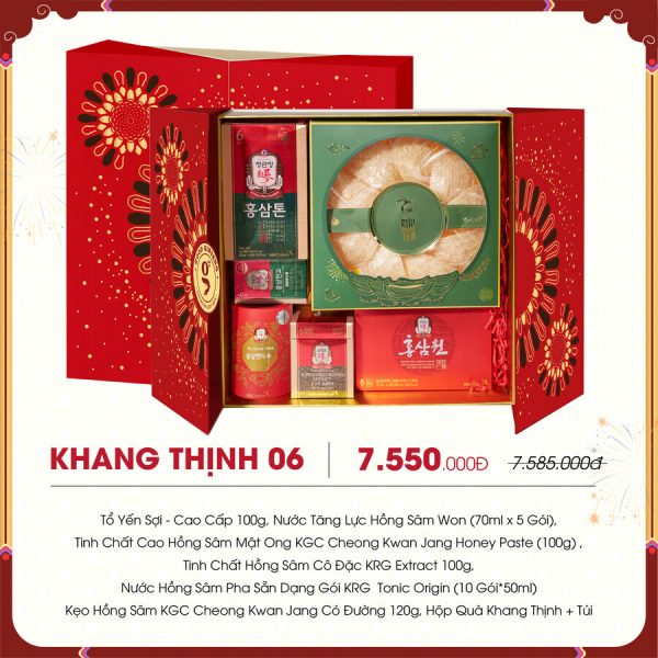 Hộp quà tết KHANG THỊNH 06