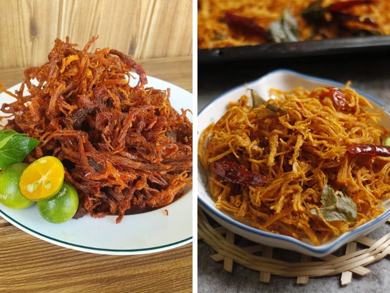 Khô bò & khô gà - món ăn vặt ngày Tết phổ biến