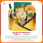 giỏ quà tết premium 01