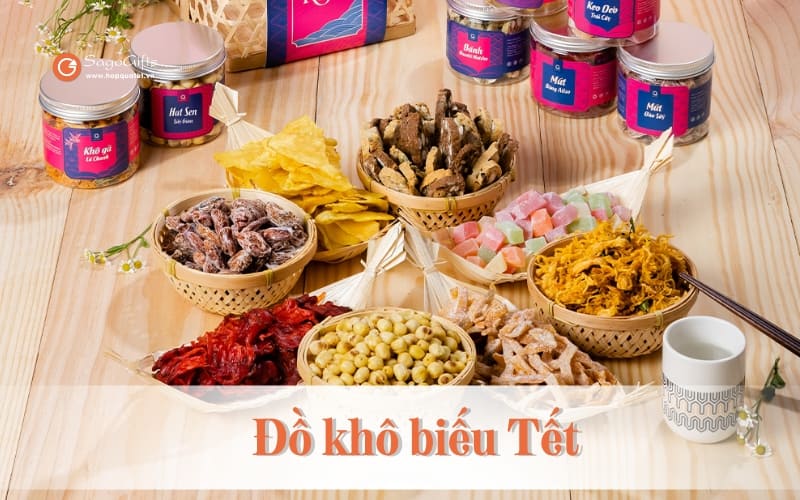 Top các món đồ khô biếu Tết thơm ngon được yêu thích nhất