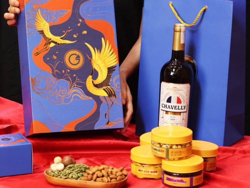 Rượu vang đỏ luôn là món quà Tết mang ý nghĩa đặc biệt